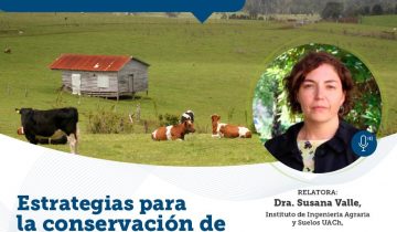Charla Estrategias para la conservación de suelos agrícolas en Chile.